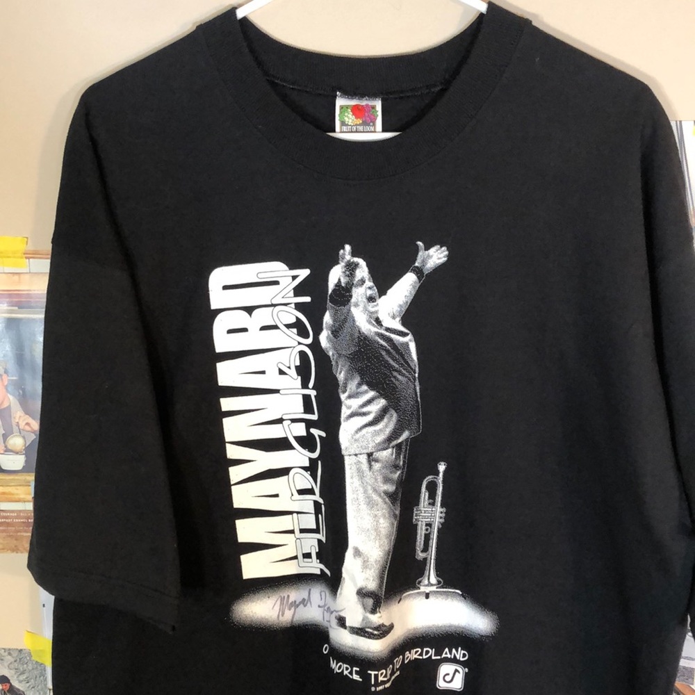 Autographed Maynard Ferguson Tee- Vintage